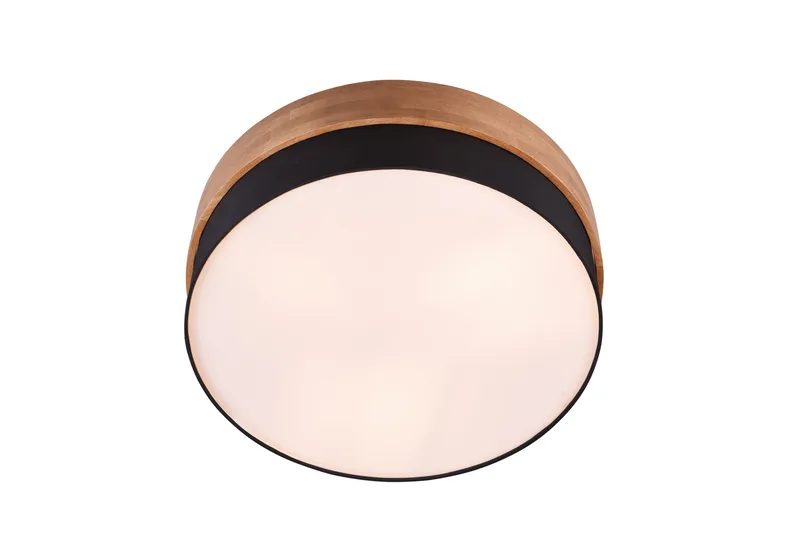 Seasons Plafond 50 cm E14 svart/ trä - Svart/Trä - Belysning - Lampor & belysning inomhus - Sovrumslampa - Taklampa sovrum