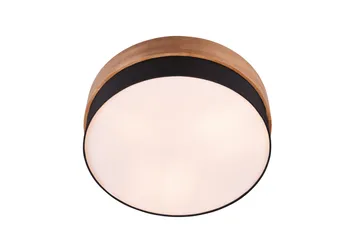 Seasons Plafond 50 cm E14 svart/ trä - Svart/Trä - Belysning - Lampor & belysning inomhus - Sovrumslampa - Taklampa sovrum