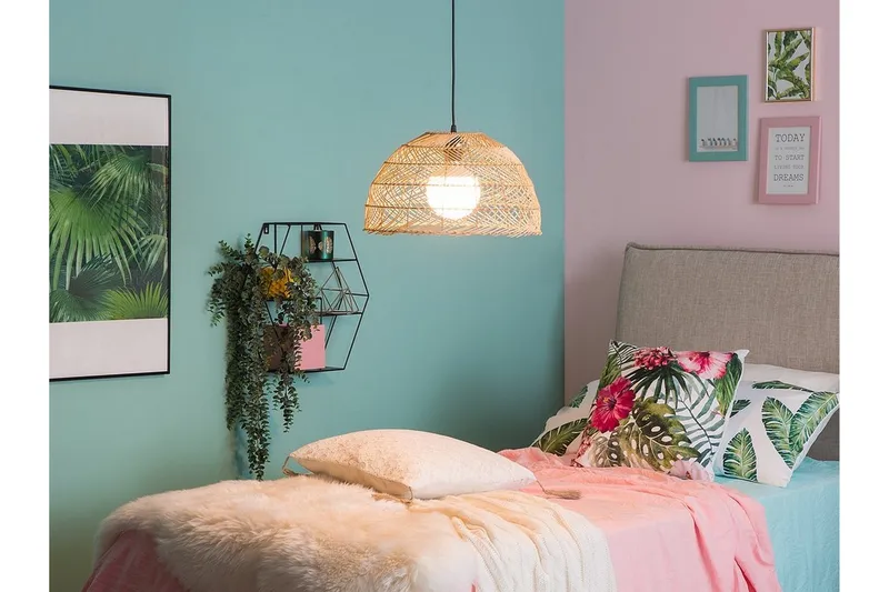 Selenge Taklampa 40 cm, Brun