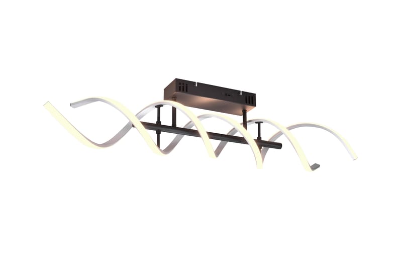 Sequence LED plafond borstad aluminium/ mattsvart - Borstad aluminium/Matt svart - Belysning - Lampor & belysning inomhus - Sovrumslampa - Taklampa sovrum