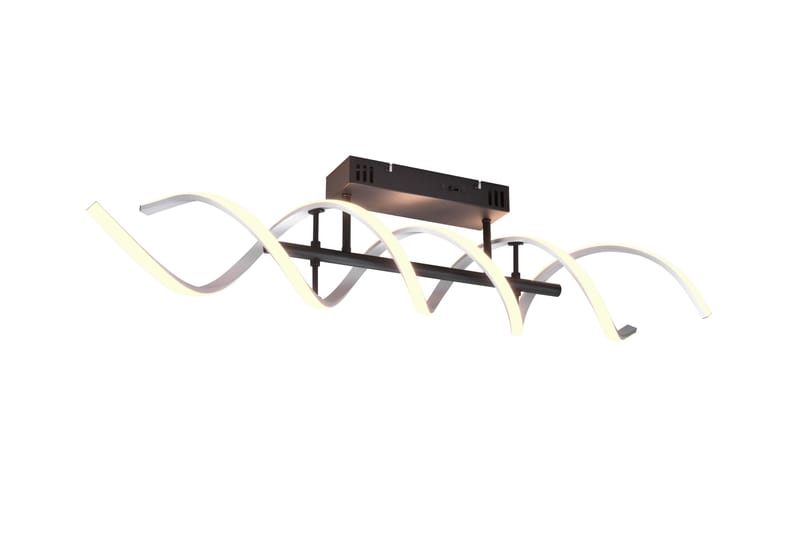 Sequence LED Plafond borstad aluminium/ mattsvart - Borstad aluminium/Matt svart - Belysning - Lampor & belysning inomhus - Sovrumslampa - Taklampa sovrum