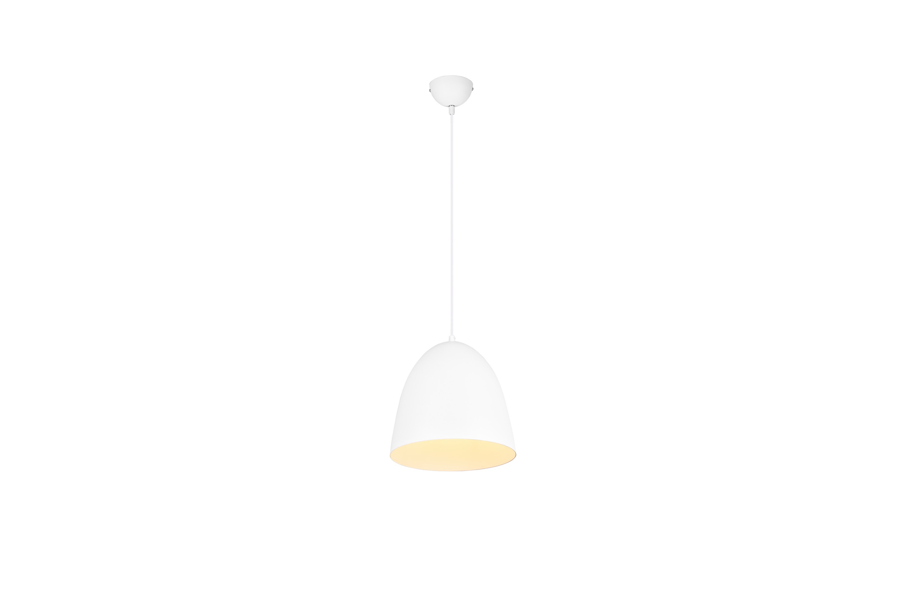 Tilda taklampa 25 cm E27 mattvit Matt vit