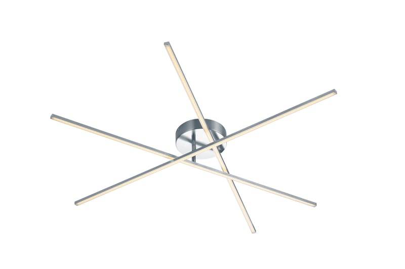 Tiriac LED Plafond borstad stål - Borstad stål - Belysning - Lampor & belysning inomhus - Sovrumslampa - Taklampa sovrum