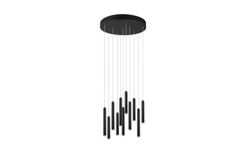 Tubular LED taklampa 40cm mattsvart - Matt svart - Belysning - Lampor & belysning inomhus - Sovrumslampa - Taklampa sovrum