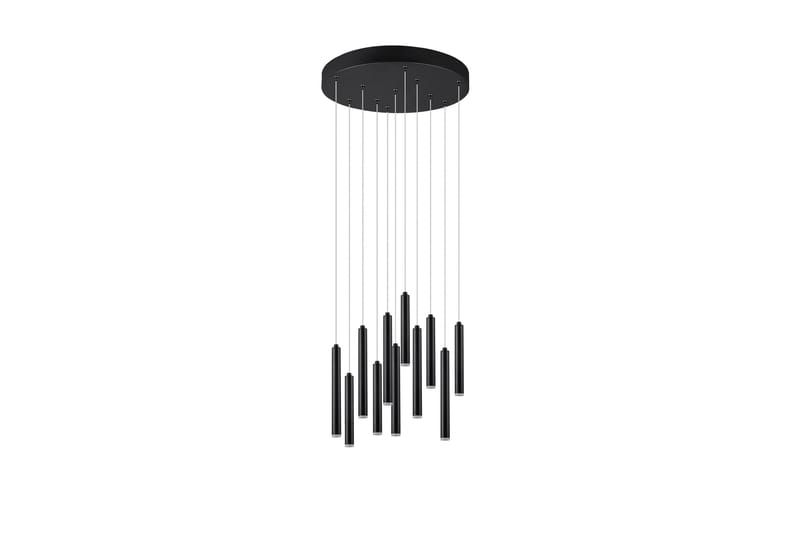 Tubular LED taklampa 40cm mattsvart - Matt svart - Belysning - Lampor & belysning inomhus - Sovrumslampa - Taklampa sovrum