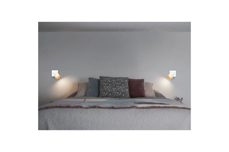 Spot TRIO Sharp 1-del, Mattvit/guld - 1-del, Mattvit/guld - Belysning - Lampor & belysning inomhus - Hall lampa