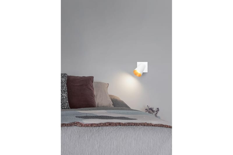 Spot TRIO Sharp 1-del, Mattvit/guld - 1-del, Mattvit/guld - Belysning - Lampor & belysning inomhus - Hall lampa