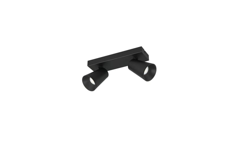 Spot TRIO Sharp 2-del, Mattsvart/guld - 2-del, Mattsvart/guld - Belysning - Lampor & belysning inomhus - Hall lampa