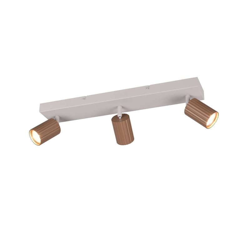 Spot TRIO Soka, 3 lampor, Coffee/Varm Grå