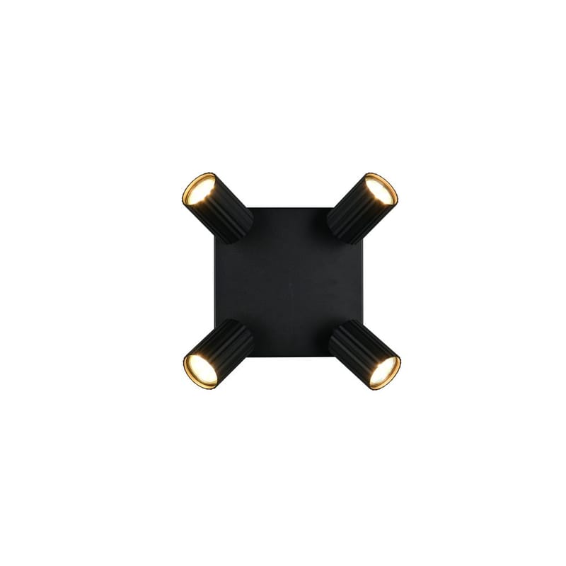 Spot TRIO Soka - 4 lampor, Mattsvart - Belysning - Lampor & belysning inomhus - Hall lampa