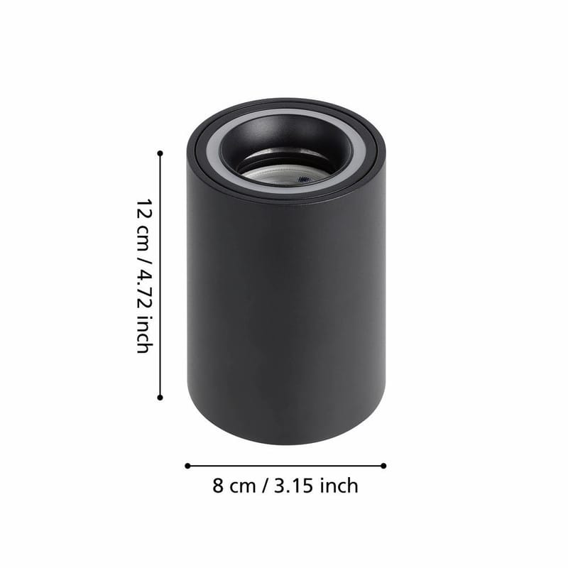 Spotlight Carosso - Svart, Vit - Belysning - Lampor & belysning inomhus - Hall lampa