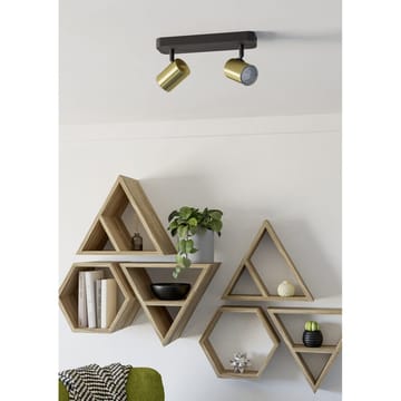 Spotlight Consuma med 2 Lampor - Svart/Mässing - Belysning - Lampor & belysning inomhus - Hall lampa