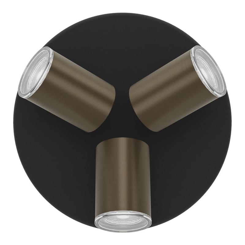 Spotlight Consuma Rund med 3 Lampor - Svart/Bronserad - Belysning - Lampor & belysning inomhus - Hall lampa