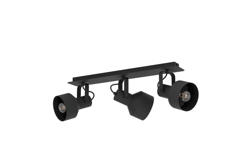 Spotlight Eglo Casibare med 3 Lampor, Svart