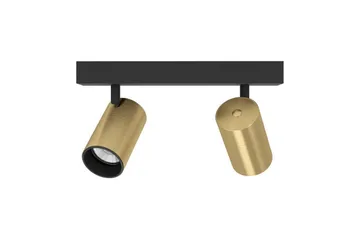 Spotlight Eglo Cumaribo Svart/Mässing 2 Lampor - 2 Lampor - Belysning - Lampor & belysning inomhus - Hall lampa