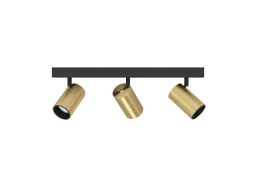 Spotlight Eglo Cumaribo Svart/Mässing 3 Lampor - 3 Lampor - Belysning - Lampor & belysning inomhus - Hall lampa