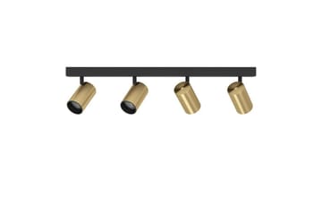 Spotlight Eglo Cumaribo Svart/Mässing 4 Lampor - 4 Lampor - Belysning - Lampor & belysning inomhus - Hall lampa
