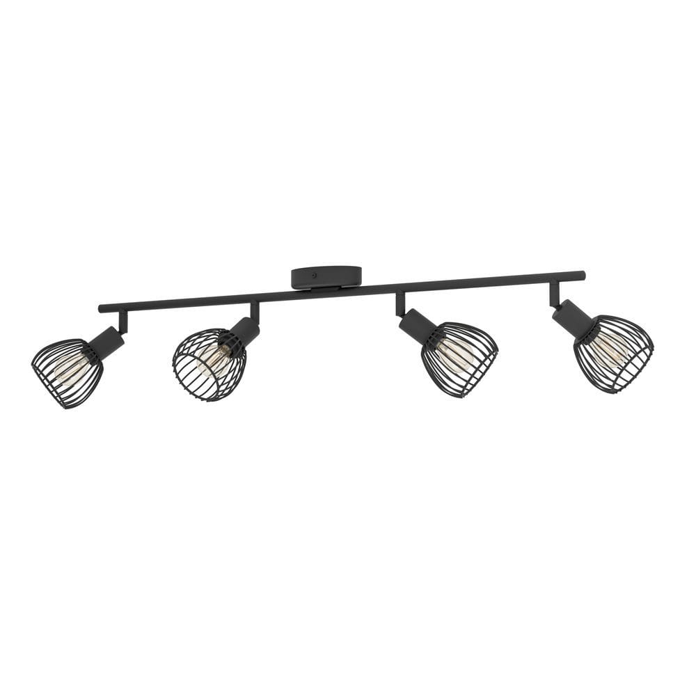 Alternativ bild 0 för EGLO SONNINO SPOTLIGHT SKENA L780 4XE14 SVART