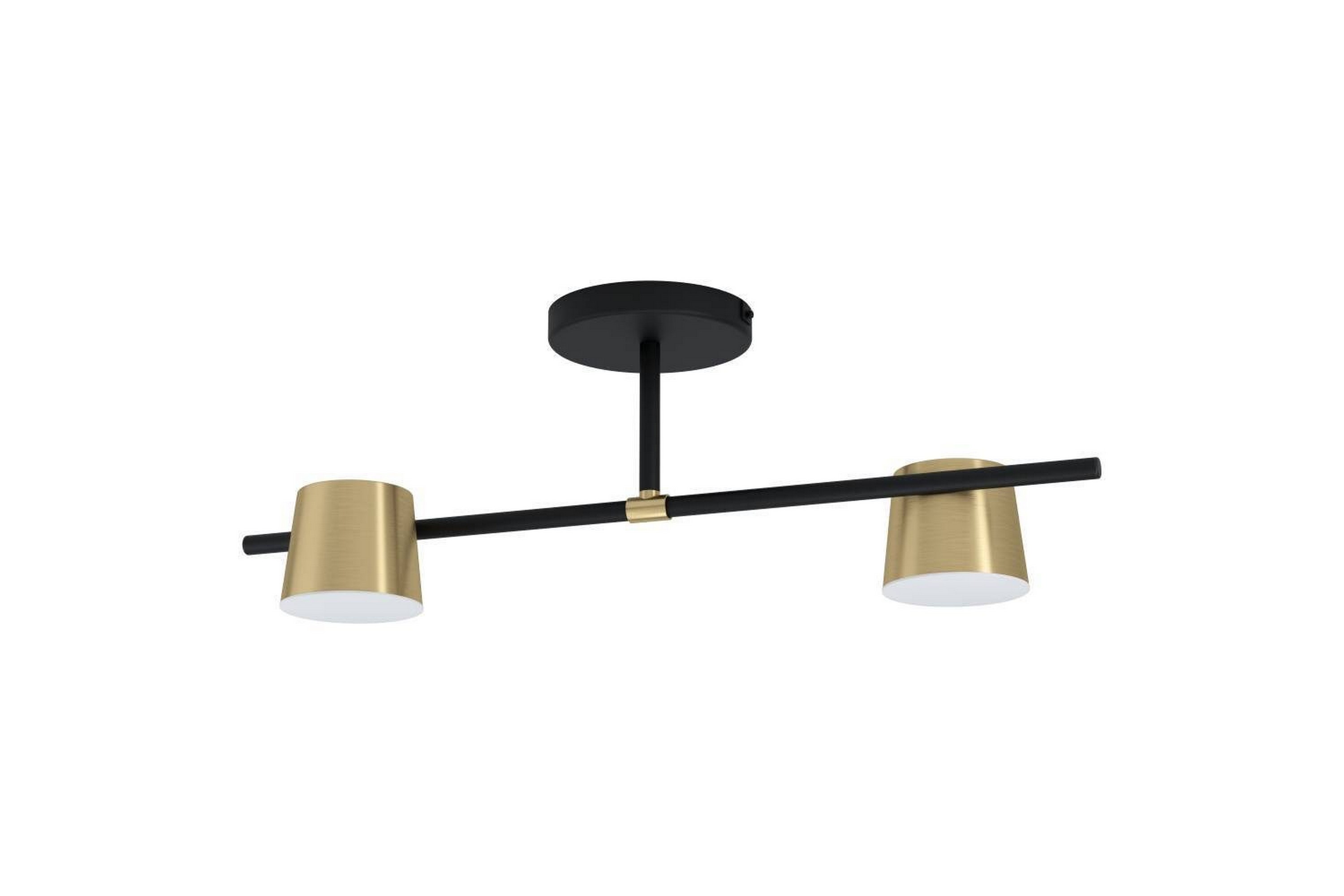 Takbelysning Eglo Altamira Svart/Mässing -