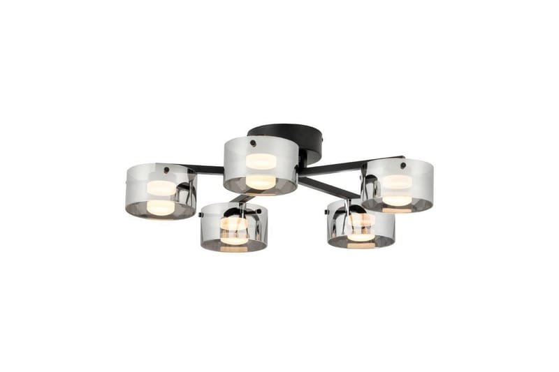 Takbelysning Eglo Copillos Svart/Transparent med 5 Lampor - Belysning - Lampor & belysning inomhus - Taklampa & takbelysning