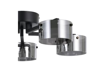 Takbelysning Eglo Copillos Svart/Transparent med 5 Lampor - Belysning - Lampor & belysning inomhus - Taklampa & takbelysning