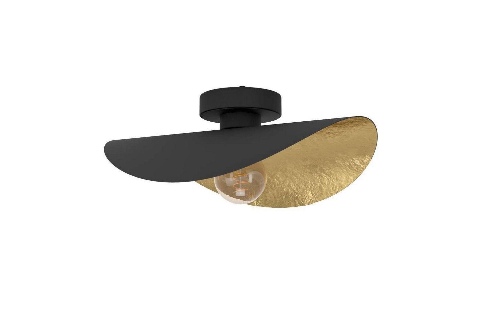 Takbelysning Eglo Saceda Svart/Guld -