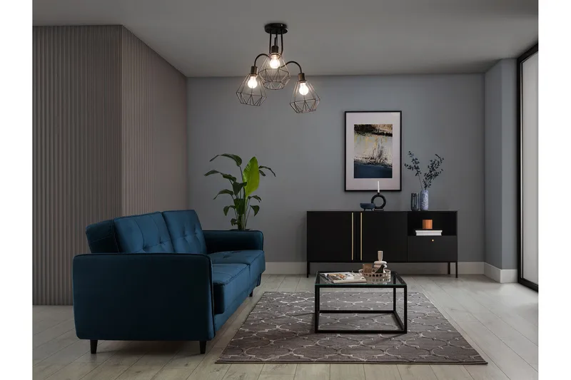 Bendinni Kristallkrona 50 cm - Svart - Belysning - Lampor & belysning inomhus - Taklampa & takbelysning - Kristallkrona & takkrona