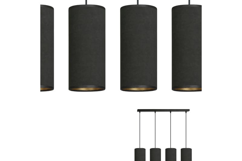 Bente 4 pendel Svart - Scandinavian Choice - Taklampa sovrum - Kökslampa & taklampa kök - Hall lampa - Fönsterlampa - Pendellampa & hänglampa - Taklampa vardagsrum - Fönsterlampa hängande - Taklampa & takbelysning