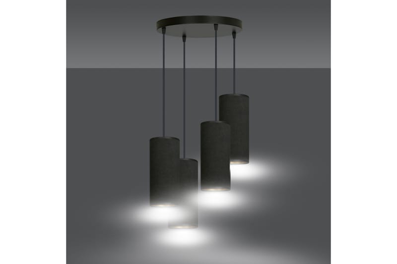 Bente 4 Premium pendel Svart - Scandinavian Choice - Taklampa sovrum - Kökslampa & taklampa kök - Hall lampa - Fönsterlampa - Pendellampa & hänglampa - Taklampa vardagsrum - Fönsterlampa hängande - Taklampa & takbelysning
