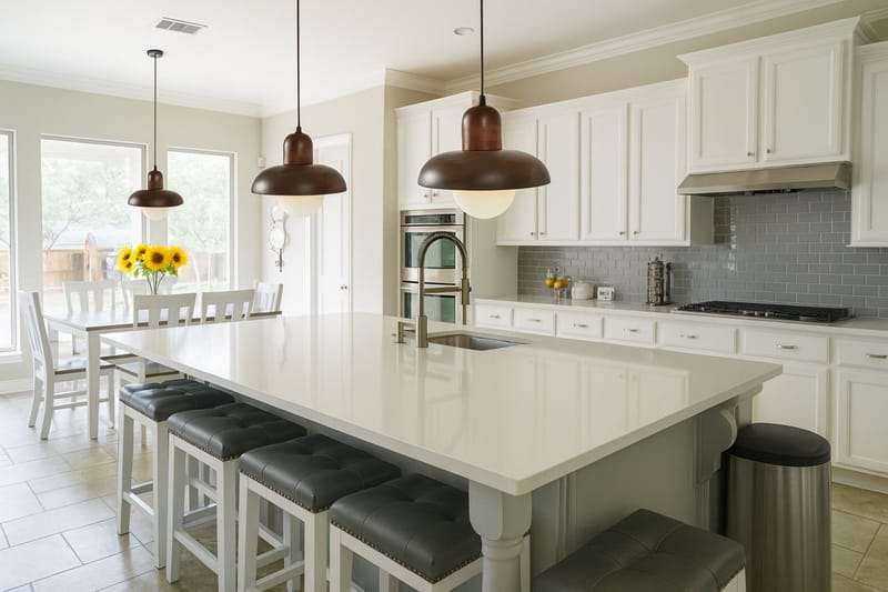 Beylin Pendellampa - Svart Valnöt Vit - Belysning - Lampor & belysning inomhus - Taklampa & takbelysning - Kristallkrona & takkrona