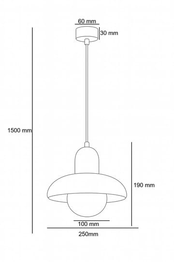 Beylin Pendellampa - Svart Ek Vit - Belysning - Lampor & belysning inomhus - Taklampa & takbelysning - Kristallkrona & takkrona