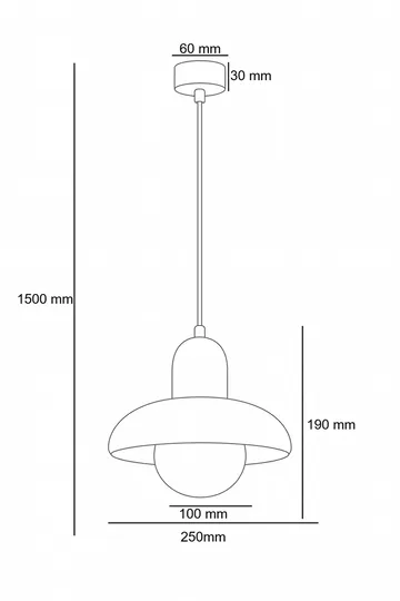 Beylin Pendellampa - Svart Ek Vit - Belysning - Lampor & belysning inomhus - Taklampa & takbelysning - Kristallkrona & takkrona