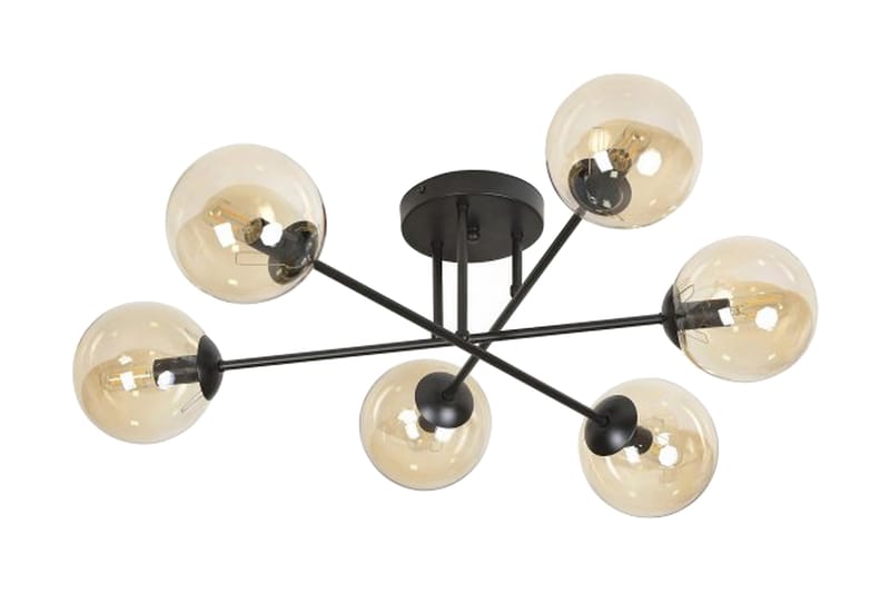 Brendi 6B plafond Svart - Scandinavian Choice - Hall lampa - Taklampa & takbelysning - Takplafond - Plafond