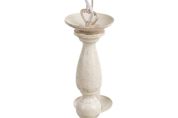 Brithon Ljuskrona 59 cm - Vit - Belysning - Lampor & belysning inomhus - Taklampa & takbelysning - Kristallkrona & takkrona