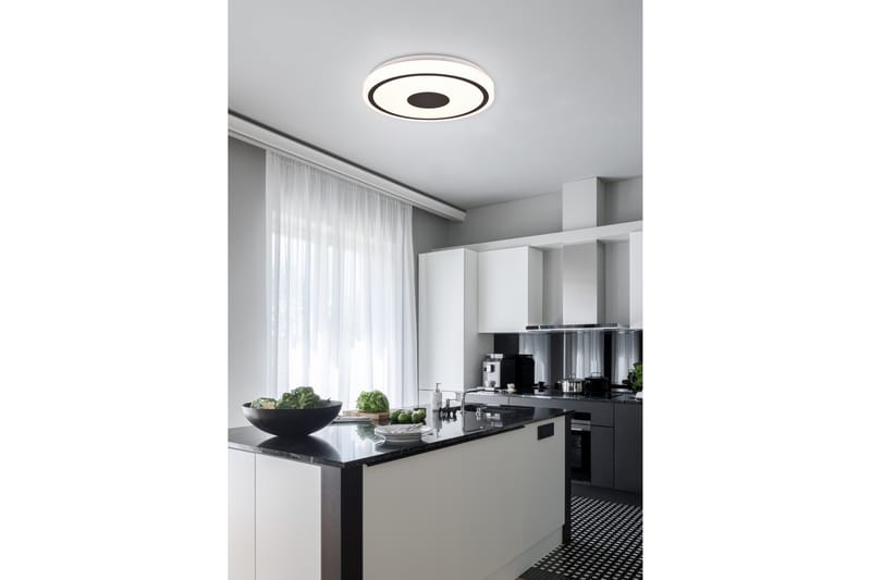 Bunda LED Plafond 34 cm mattsvart - Matt svart - Belysning - Lampor & belysning inomhus - Taklampa & takbelysning - Takplafond