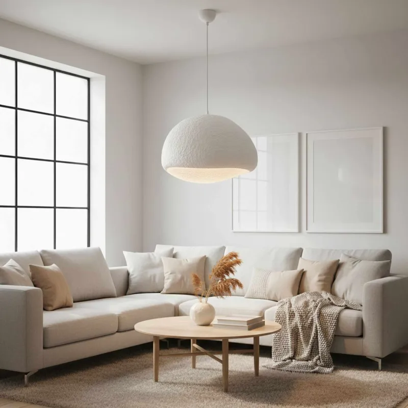 Cadros Pendellampa - Vit - Belysning - Lampor & belysning inomhus - Taklampa & takbelysning - Kristallkrona & takkrona