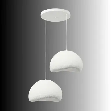 Cadros Pendellampa - Vit - Belysning - Lampor & belysning inomhus - Taklampa & takbelysning - Kristallkrona & takkrona