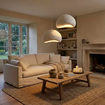 Cadros Pendellampa - Vit - Belysning - Lampor & belysning inomhus - Taklampa & takbelysning - Kristallkrona & takkrona