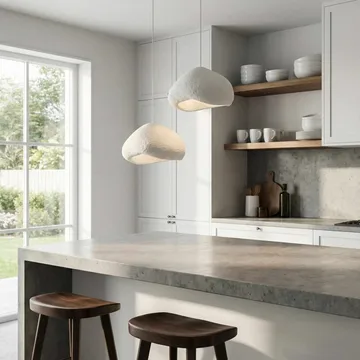 Cadros Pendellampa - Vit - Belysning - Lampor & belysning inomhus - Taklampa & takbelysning - Kristallkrona & takkrona