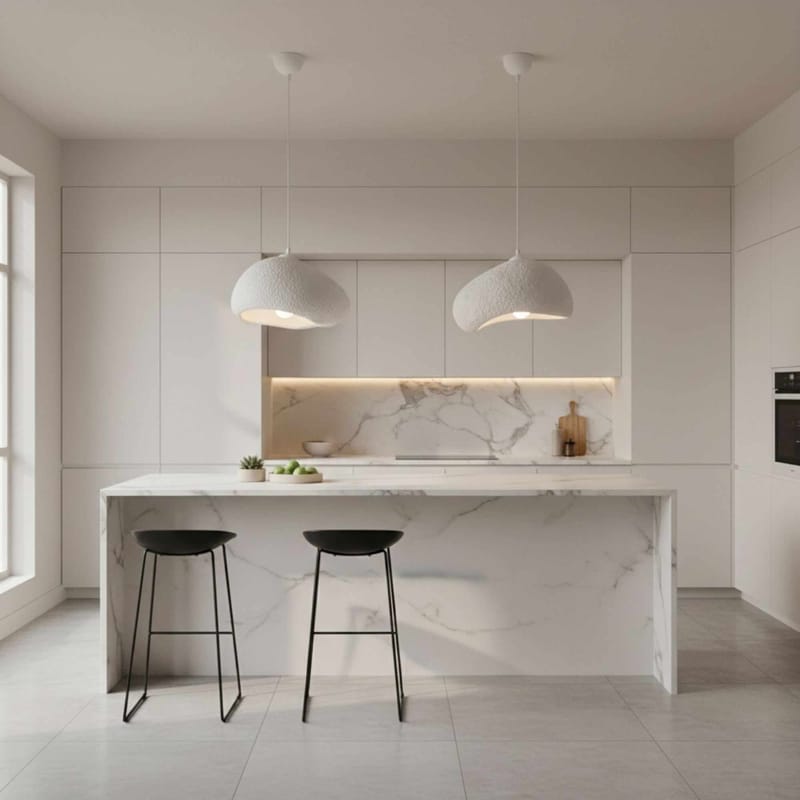 Cadros Pendellampa - Vit - Belysning - Lampor & belysning inomhus - Taklampa & takbelysning - Kristallkrona & takkrona