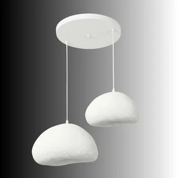 Cadros Pendellampa - Vit - Belysning - Lampor & belysning inomhus - Taklampa & takbelysning - Kristallkrona & takkrona