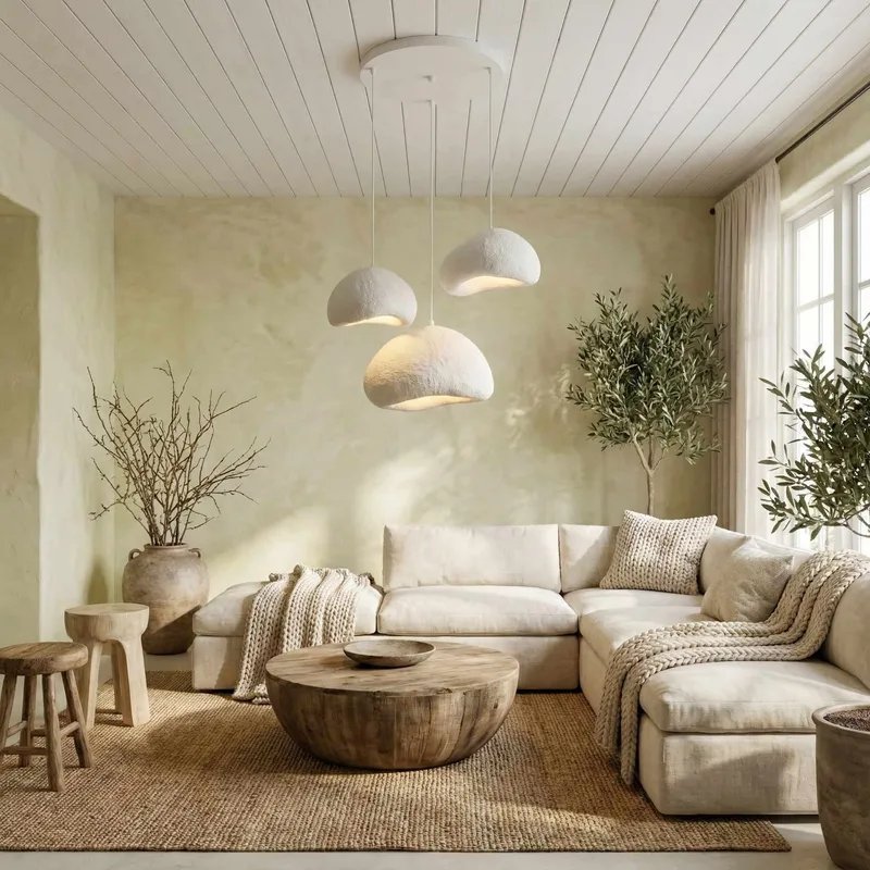 Cadros Pendellampa - Vit - Belysning - Lampor & belysning inomhus - Taklampa & takbelysning - Kristallkrona & takkrona