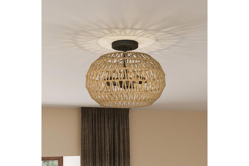 Casablanca Quoizel Taklampa - Bronze - Belysning - Lampor & belysning inomhus - Taklampa & takbelysning - Takplafond