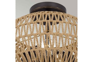 Casablanca Quoizel Taklampa - Bronze - Belysning - Lampor & belysning inomhus - Taklampa & takbelysning - Takplafond