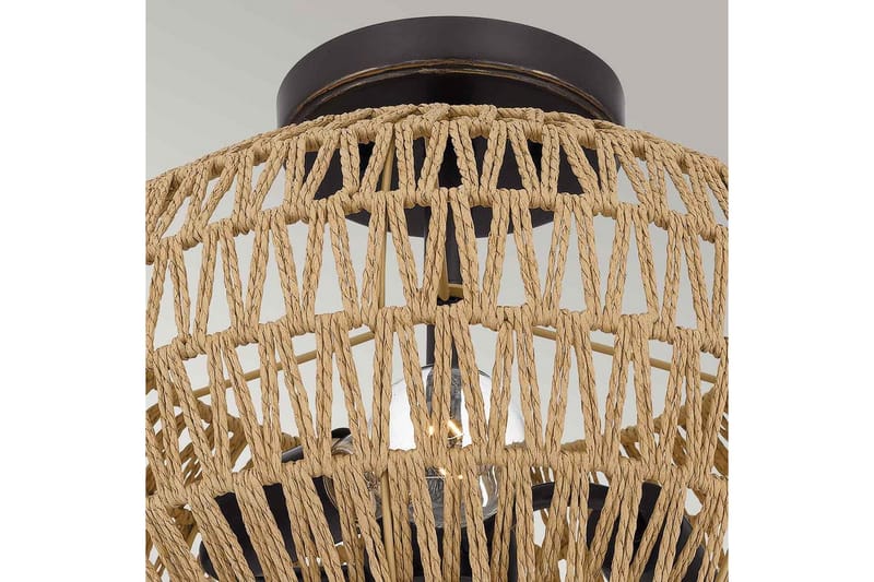 Casablanca Quoizel Taklampa - Bronze - Belysning - Lampor & belysning inomhus - Taklampa & takbelysning - Takplafond