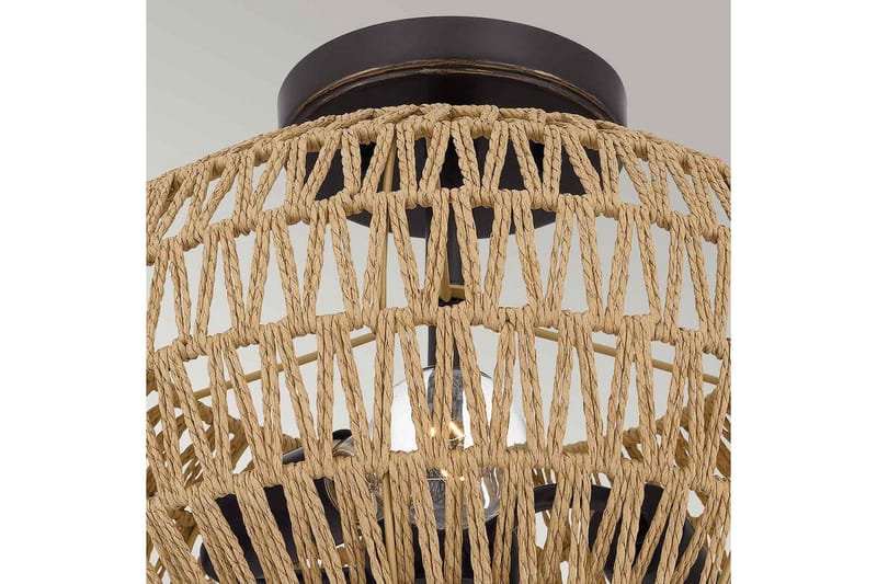 Casablanca Quoizel Taklampa - Bronze - Belysning - Lampor & belysning inomhus - Taklampa & takbelysning - Takplafond