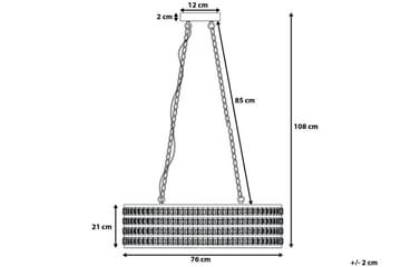 Cavone Taklampa 31 cm - Silver - Belysning - Lampor & belysning inomhus - Taklampa & takbelysning - Kökslampa & taklampa kök