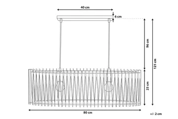 Chari Taklampa - Ljusbrun - Belysning - Lampor & belysning inomhus - Taklampa & takbelysning - Kökslampa & taklampa kök