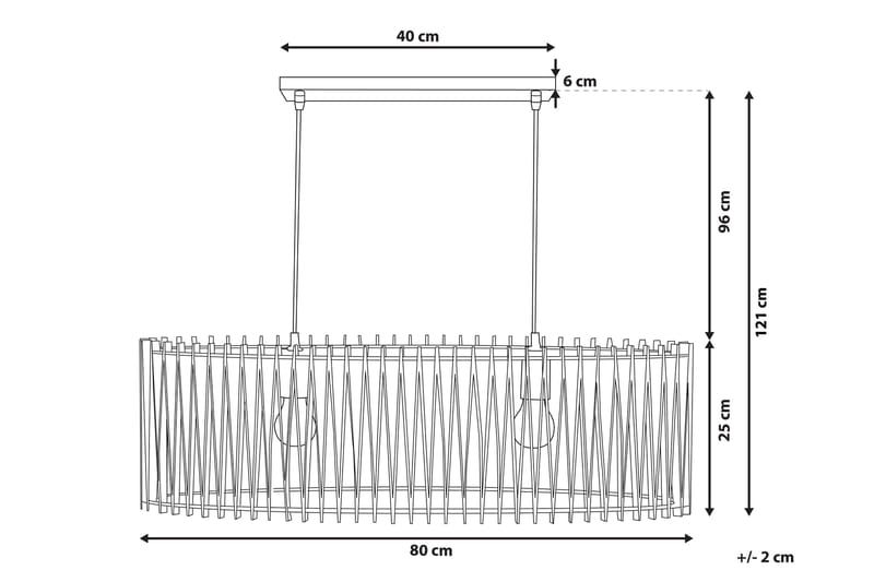 Chari Taklampa - Ljusbrun - Belysning - Lampor & belysning inomhus - Taklampa & takbelysning - Kökslampa & taklampa kök