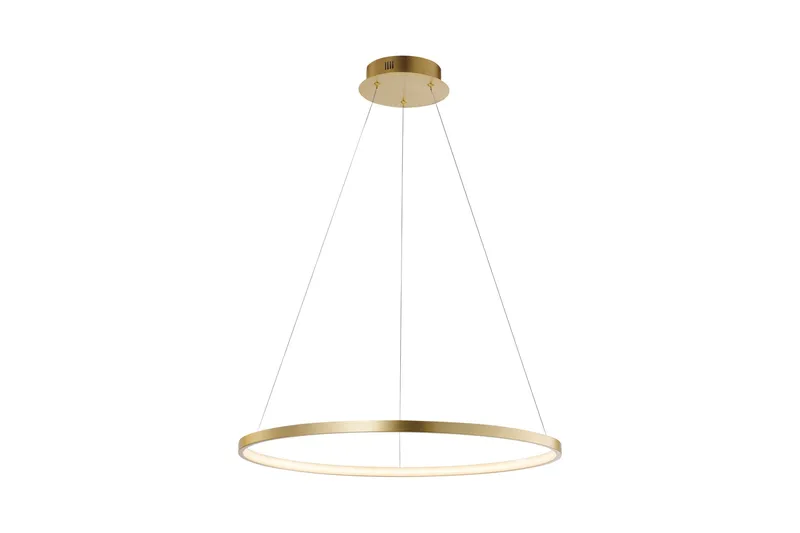 CIRCLE Pendellampa, guld 60x120 cm, Guld